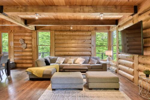 Salon chalet la Mancellière