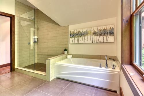 Salle de bain chalet la Mancellière