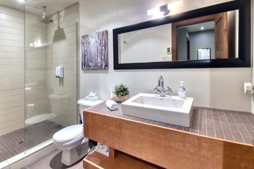 Salle de bain chalet la Mancellière